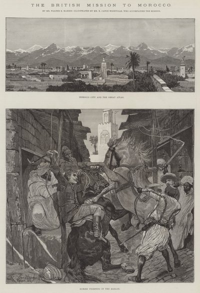The British Mission to Morocco by Richard Caton Woodville junior